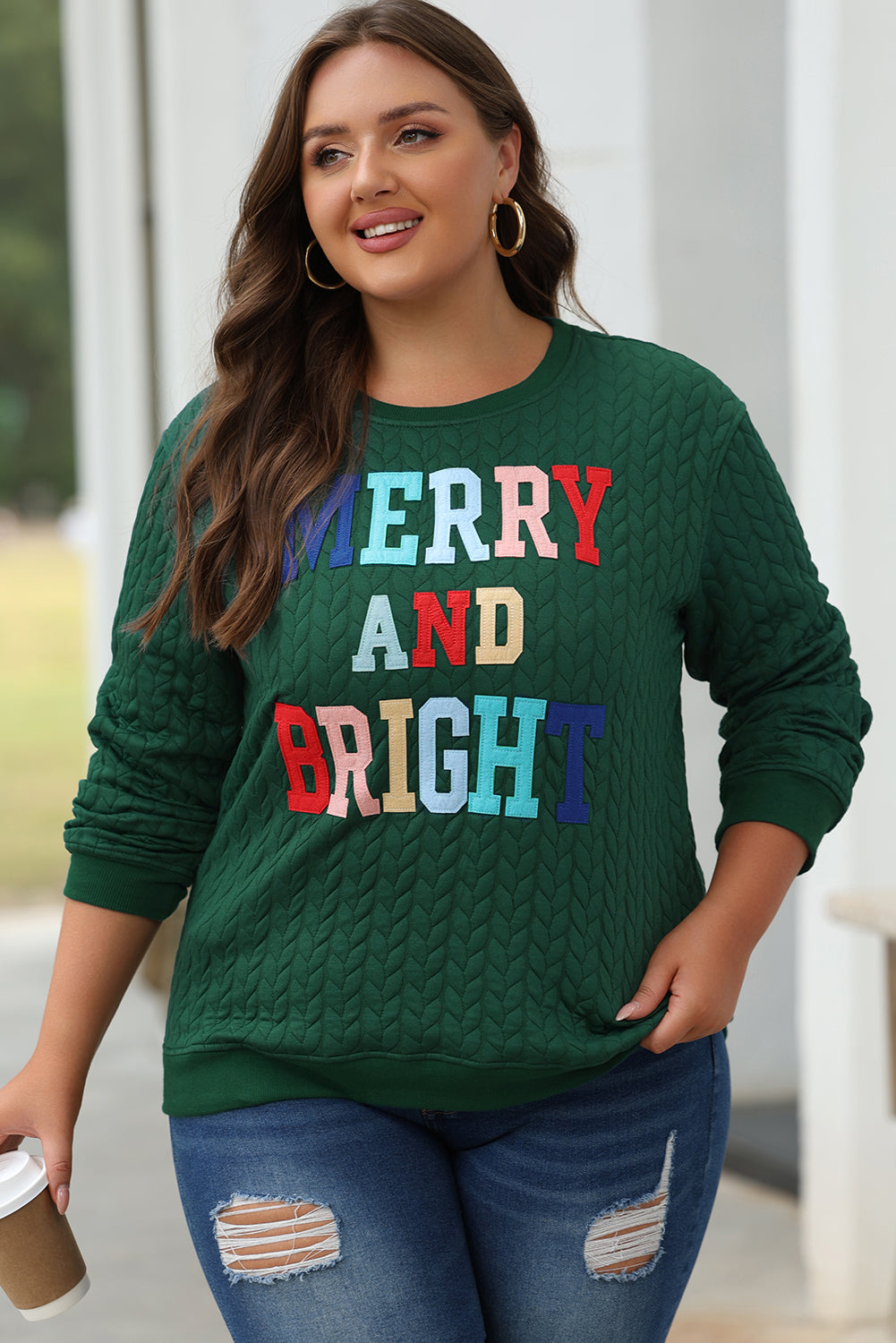 Merry And Bright Sweatshirt