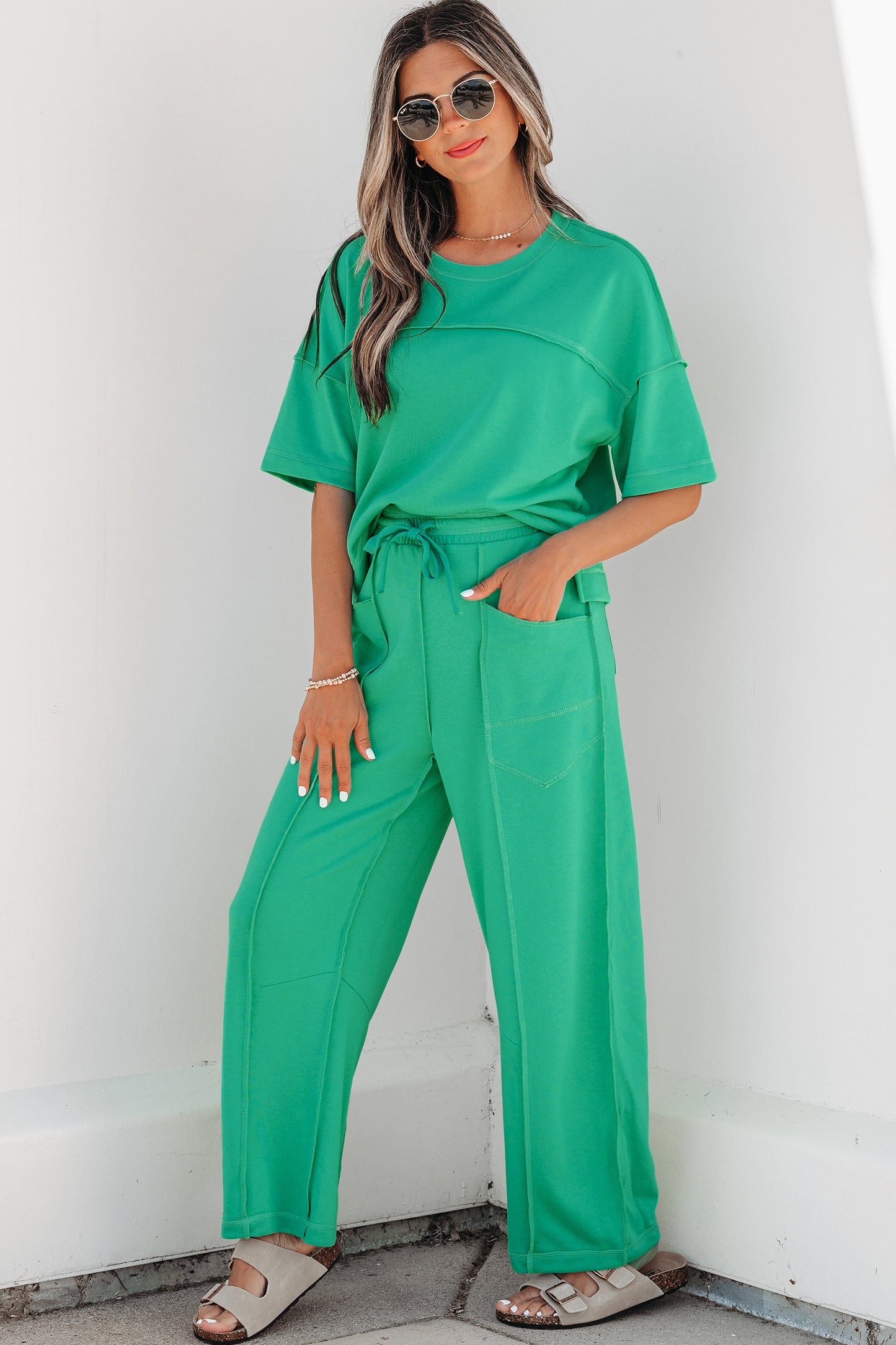 Mint Green Pants Set